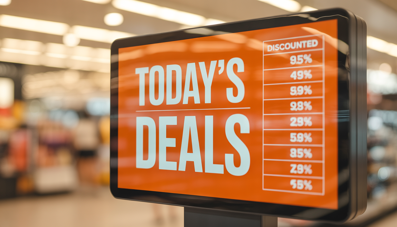 Best Electronics Today's deals and sales updates are available here